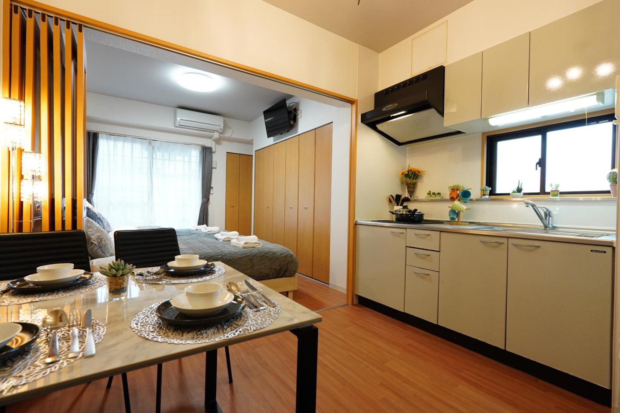 Ferienwohnung Kuromon Royal Ōsaka Zimmer foto